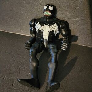 Vintage 1998 Toy Biz Marvel Venom 13 Inch Action Figure FLAWS /MARKS see Pics